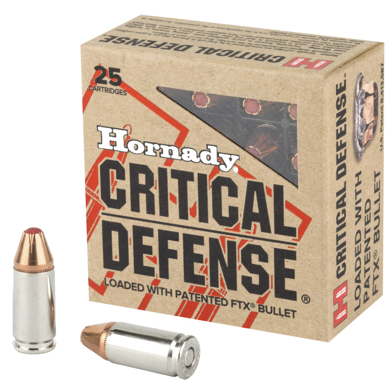 Critical Defense 9mm Luger 115 Grain Flex Tip Expanding