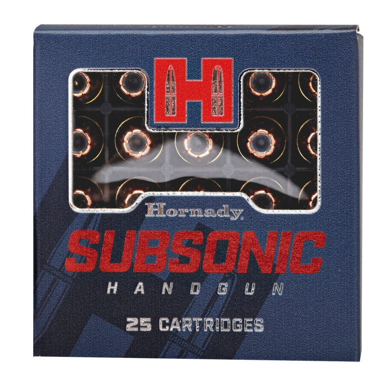 Subsonic, 9MM, 147 Grain, XTP, 25 Round Box 90287