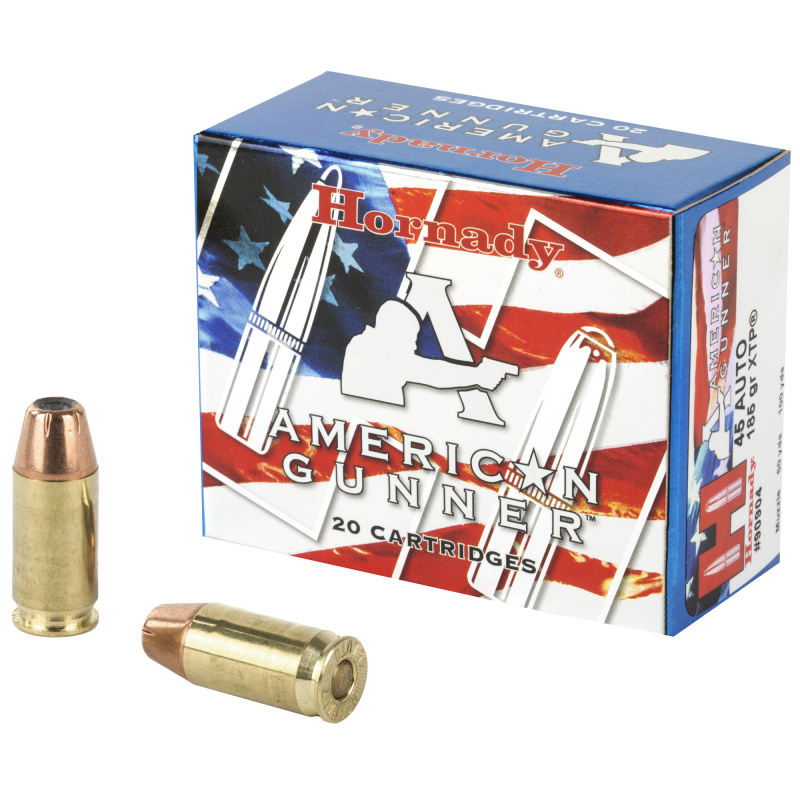 American Gunner .45 Auto 185 Grain XTP
