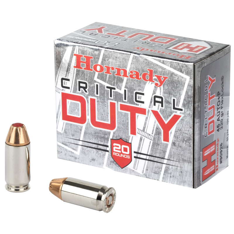 Critical Duty .45 ACP +P 220 Grain FlexLock