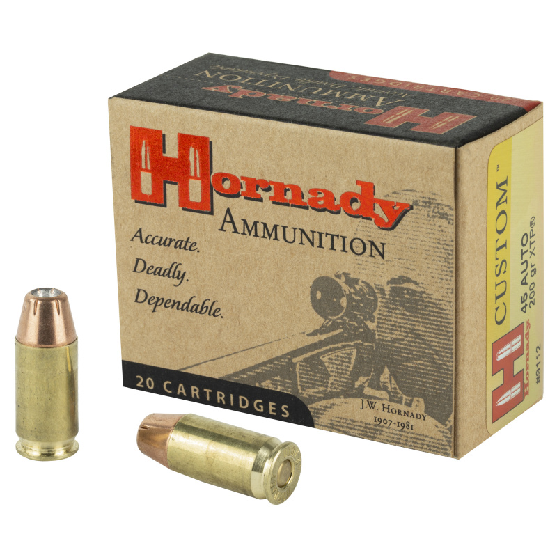 Custom .45 ACP 200 Grain Jacketed Hollow Point XTP