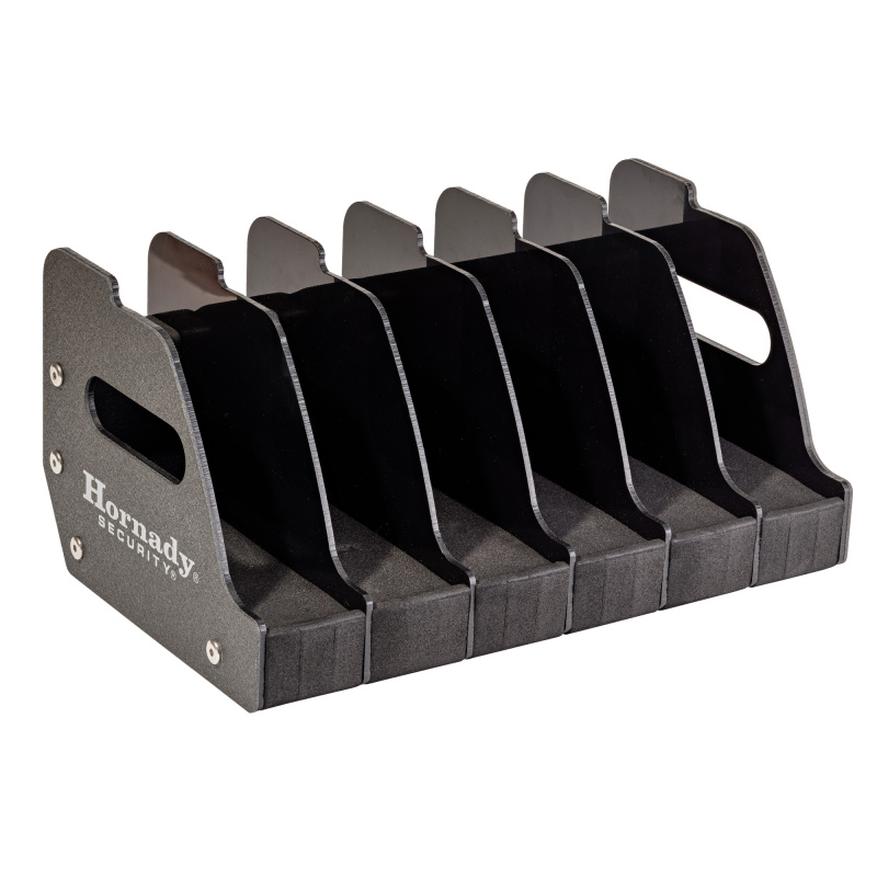 6 Gun Pistol Rack, Black 95832