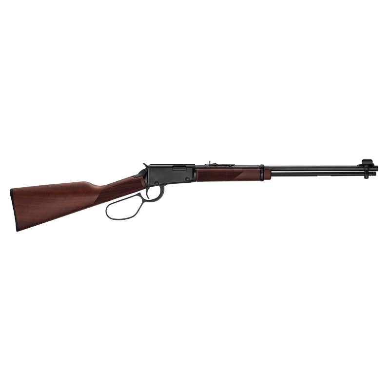 Magnum Large Loop, Lever Action Rifle, 22 WMR, 19.25" Barrel, Black, Wood Stock, 11 Rounds H001MLL