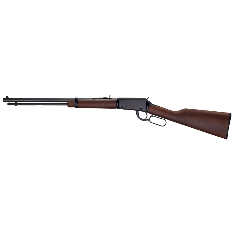 H1 Frontier, Lever Action Rifle, 22LR, 20" Barrel, Octagon Blued Steel, Straight Grip American Walnut Stock, Adjustable Semi-Buckhorn Rear Sight with Diamond Insert, Brass Bead Front Sight, 16 Rounds H001T-22