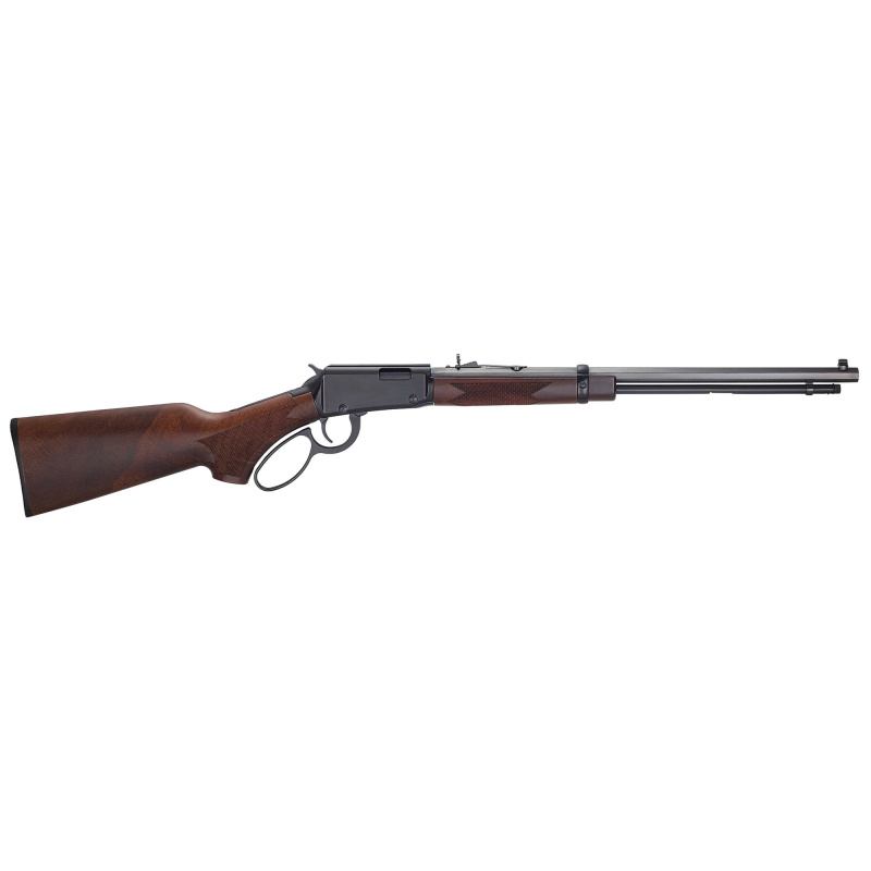 H1 Western Frontier, Lever Action Rifle, 22LR, 20" Barrel, Octagon Blued Steel, American Walnut Stock, Checkered Grip, Adjustable Semi-Buckhorn Rear Sight with Diamond Insert, Brass Bead Front Sight, 16 Rounds H001TPG-22