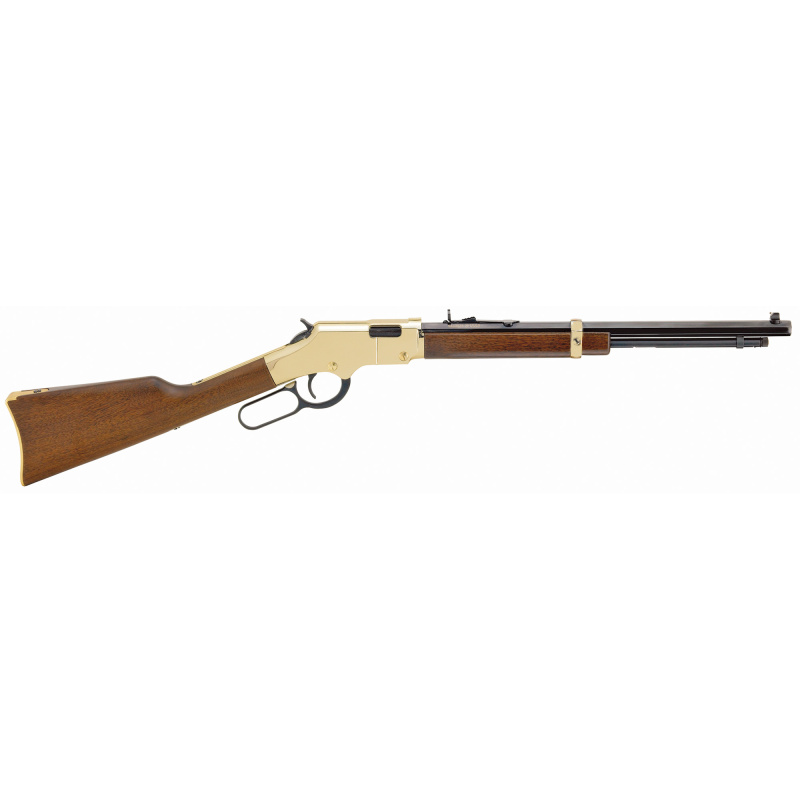 Golden Boy Youth .22 Long Rifle/Long/Short 16.25 Inch Barrel With Brass Barrel Band Walnut Stock