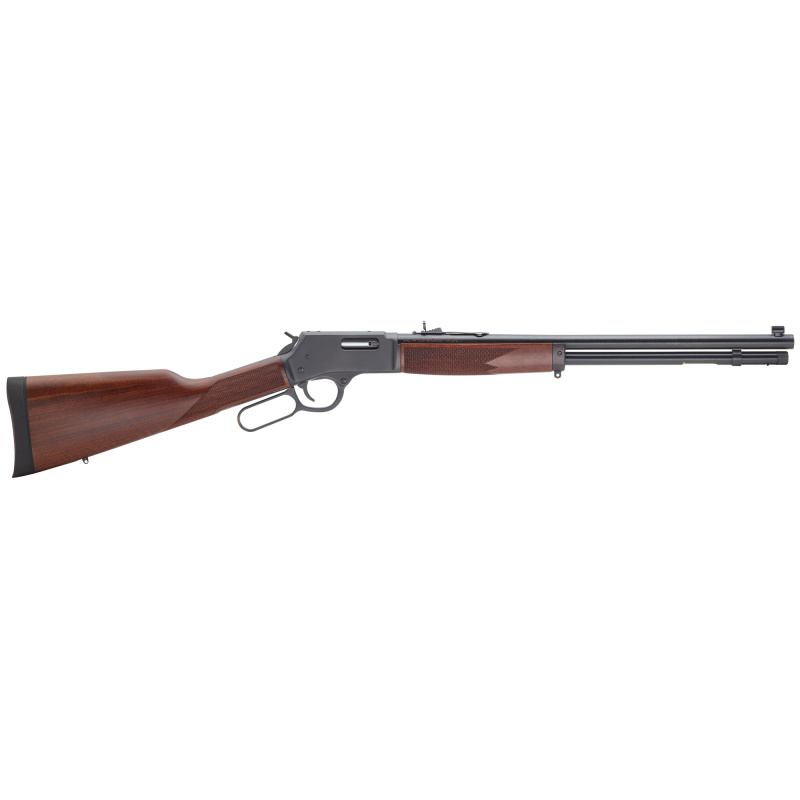 Big Boy Steel .41 Magnum 20 Inch Round Barrel Matte Finish Adjustable Sights Checkered American Walnut Stock 10 Round Capacity