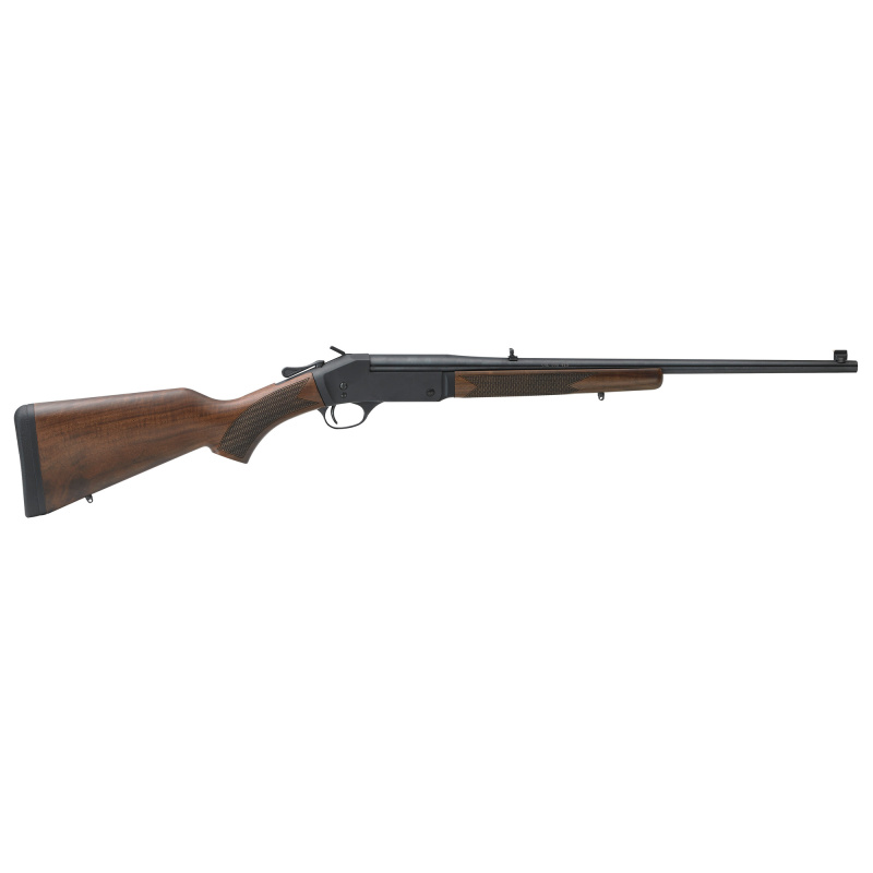Single Shot Steel .308 Winchester 22 Inch Barrel Matte Finish Steel Frame Adjustable Sights Walnut Stock