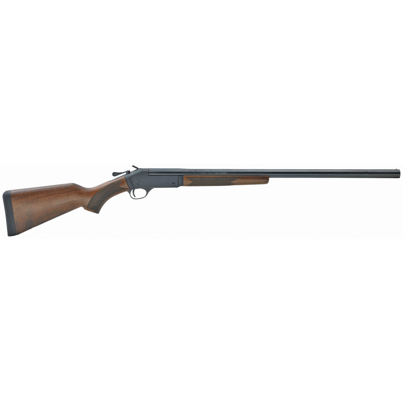 Single Shot Steel .410 Gauge 28 Inch Round Barrel Matte Black Finish Brass Bead Sight Walnut Stock