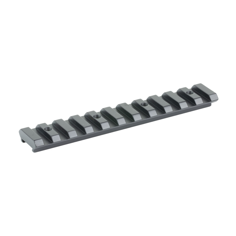 H001/2/3 Series, 1 Piece Base, Fits 3/8" Dovetail Mount, Matte Finish, Black, Picatinny Adapter HLPA001