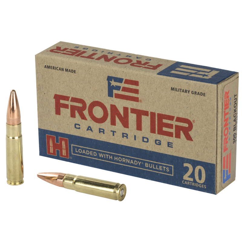 Frontier 300 Blackout, 125 Grain, Full Metal Jacket, 20 Round Box FR400