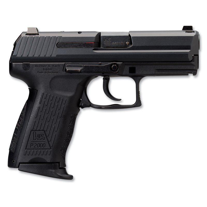 P2000, V3, DA/SA, Compact, 9MM, 3.66" Barrel, Polymer Frame, Black Finish, 3 Dot Sights, Decocker, 10Rd, 2 Magazines 810000435