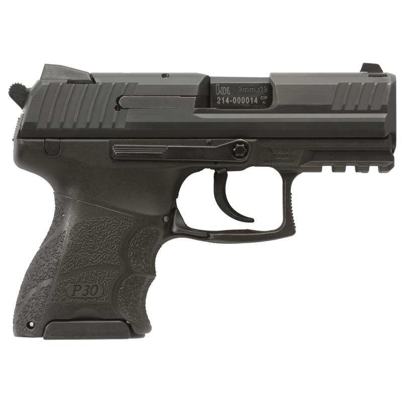 P30SK-LE V3 Single/Double Action 9mm 3.3 Inch Barrel Black Finish Night Sights No Manual Safety Interchangeable Grips/Backstraps 10 Round