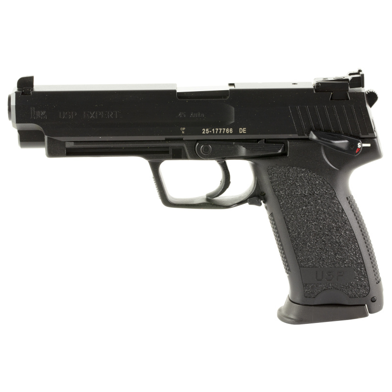 USP45 Expert | .45 ACP 5.2" Barrel (V1) DA/SA, safety/decocking lever on left, 2x 10rd Magazines