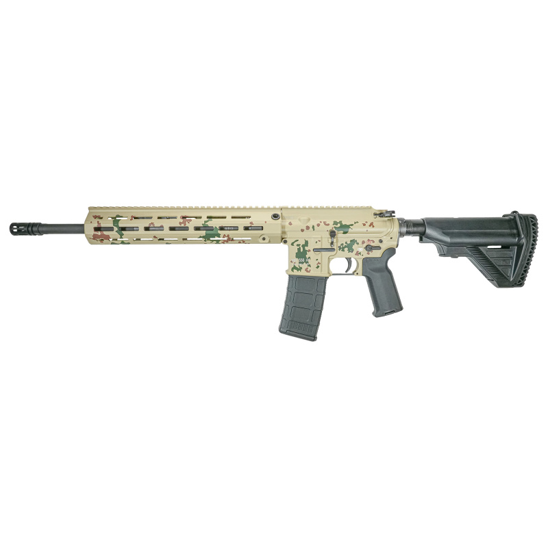 MR556, 75th Anniversary, Semi-automatic, AR, 223 Remington/556NATO, 16.5" Barrel, Cerakote Finish, Tropentarn Camo, 4 Magazines, 30 Rounds 81001003