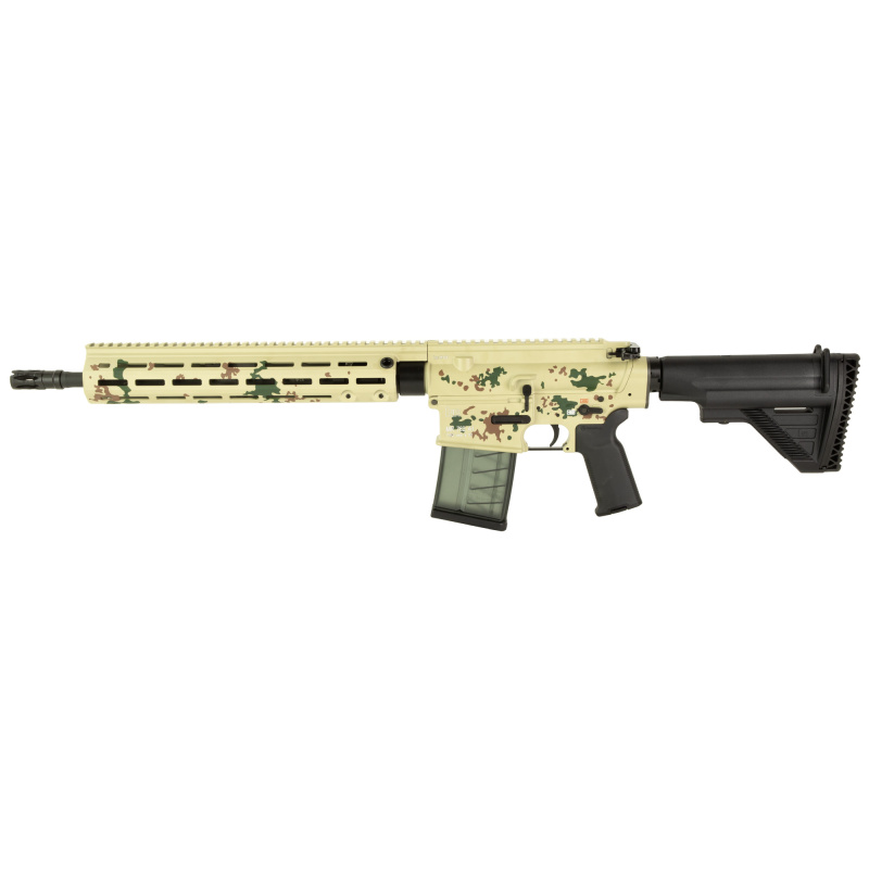 MR762, 75th Anniversary, Semi-automatic, AR, 762NATO, 16.5" Barrel, Cerakote Finish, Tropentarn Camo, 4 Magazines, 20 Rounds 81001007