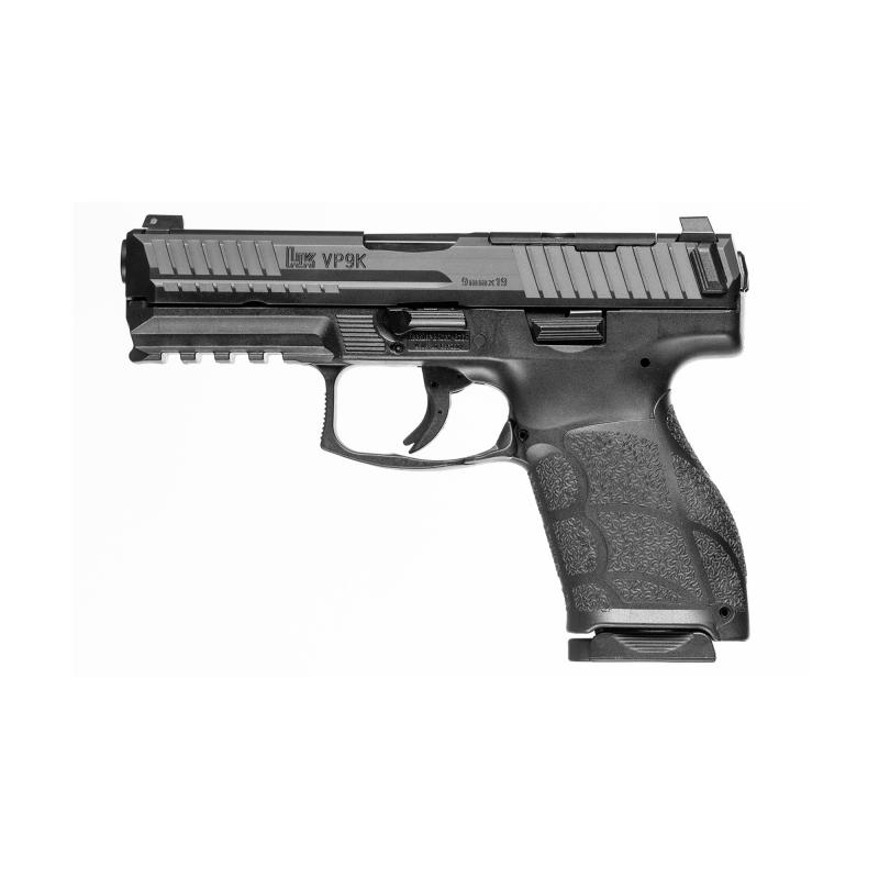 VP9A1 K Compact | 9MM, 4.09" Barrel, Matte Finish, Black, Front Night Sight, Optics Ready, 2 Magazines, 15 Rounds 81001057 Semi-automatic, Striker Fired