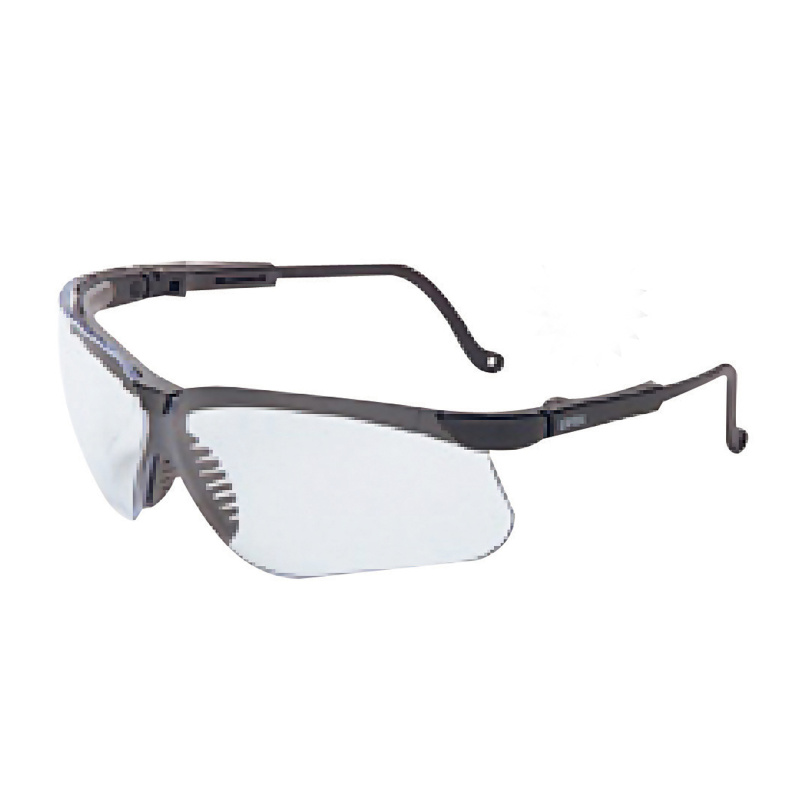 Vapor II Eyewear Black Frame Clear Lens