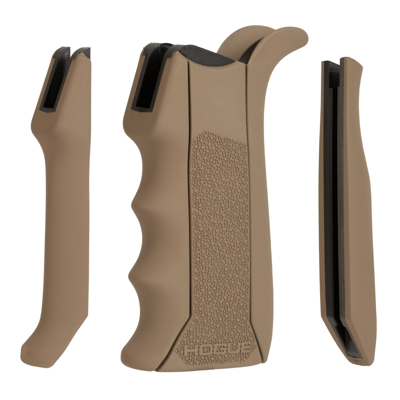 Modular Overmolded Rubber Grip, Fits AR-15, Matte Finish, Flat Dark Earth 13043