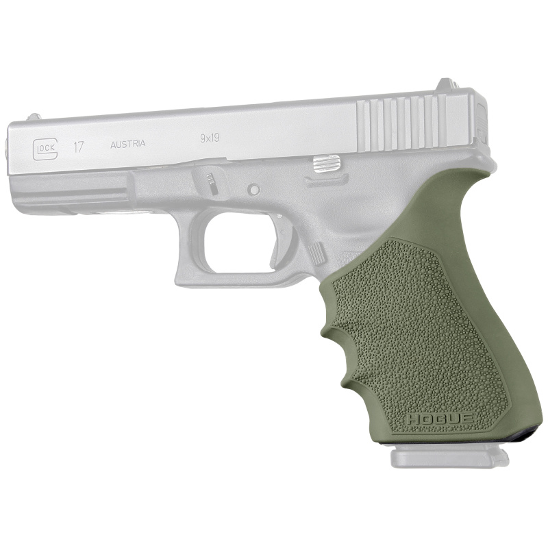 HandAll Beavertail Grip Sleeve, OD Green, Fits Glock 17, 17MOS, 17L, 22, 35, 35MOS, 34, 34MOS, 31, 37 17031
