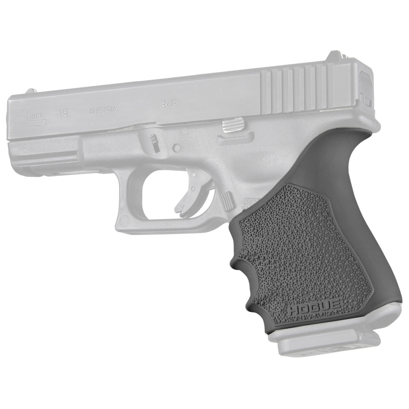 HandAll Beavertail Grip Sleeve, Black, Fits Glock 19, 23, 25, 32, 38 Gen 3-4 17040