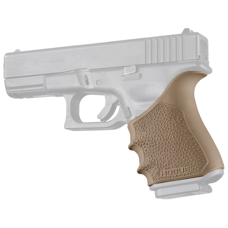 HandAll Beavertail Grip Sleeve, Flat Dark Earth, Fits Glock 19, 23, 25, 32, 38 Gen 3-4 17043