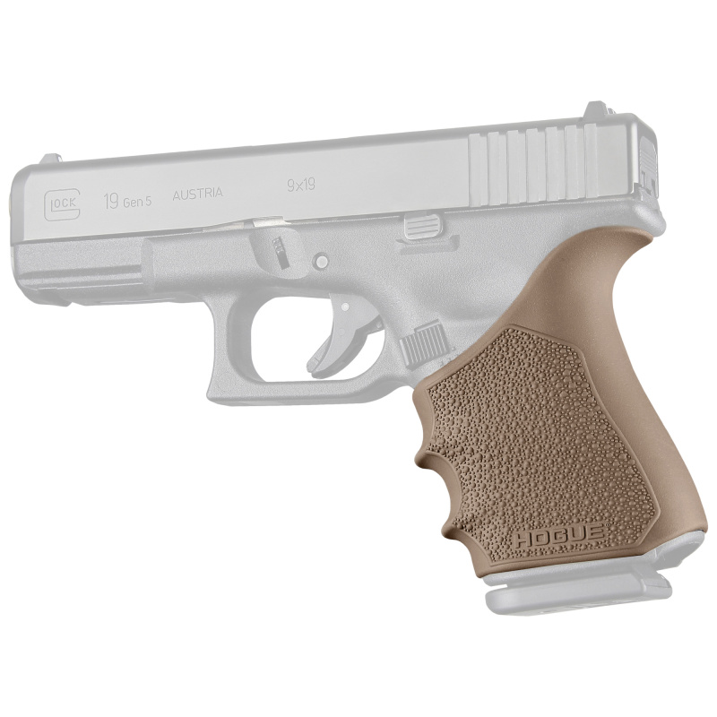 HandAll Beavertail Grip Sleeve, Flat Dark Earth, Fits Glock 19, 23, 32, 38 Gen 1-2-5 17053