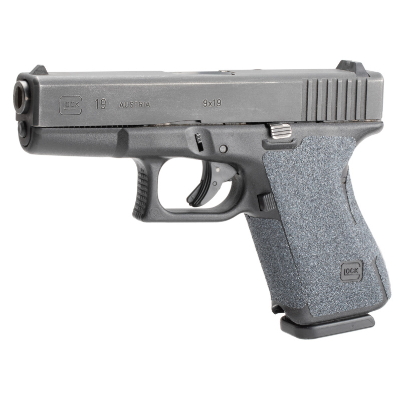 Wrapter Grit Adhesive Grip, Matte Finish, Black, For Glock 17/45/19x Generation 5 17179