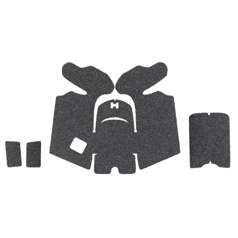 Wrapter Grit Adhesive Grip, Matte Finish, Black, For Glock 19/44 Generation 5 17279