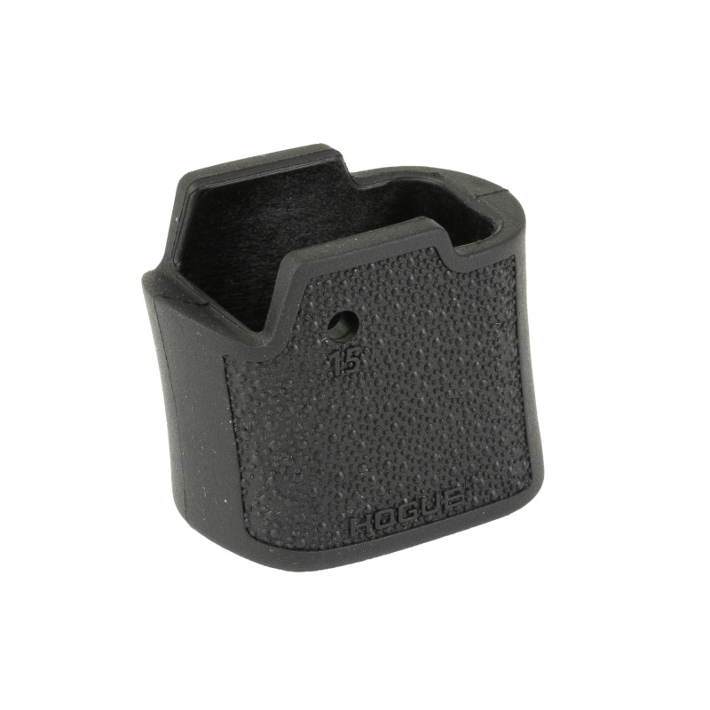 Grip Extension, Magazine Base Plate, Fits Sig P365 15 Round Magazine, Black 18040