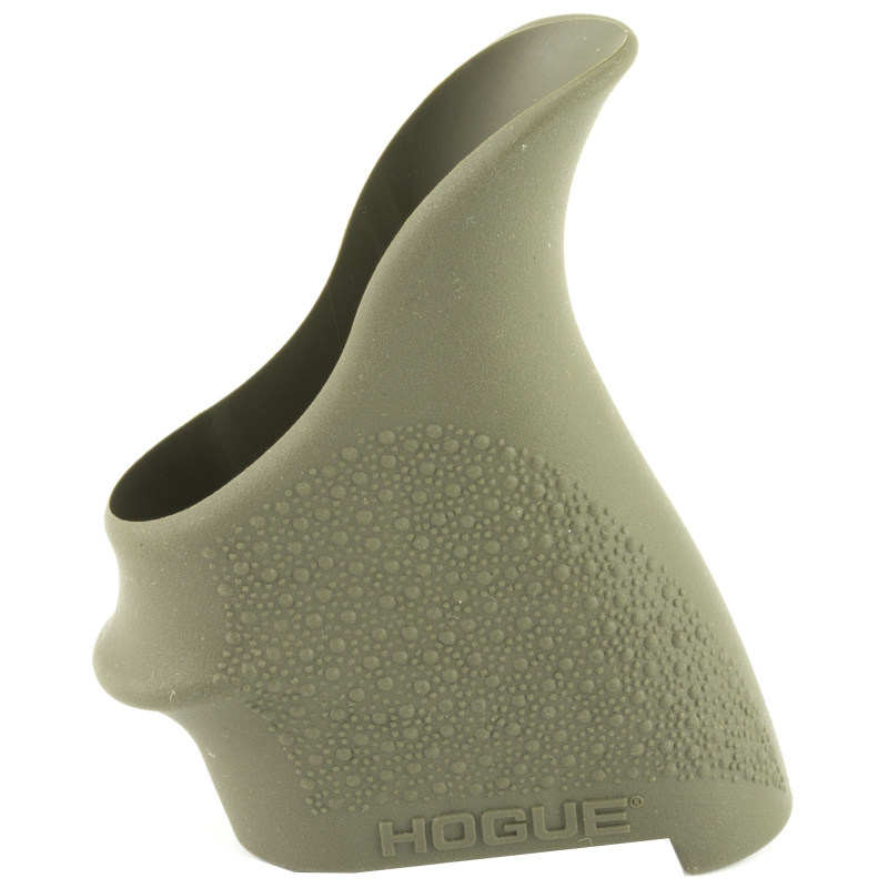 HandAll Beavertail Grip, For Glock 42/43, Rubber, Finger Grooves, OD Green 18201