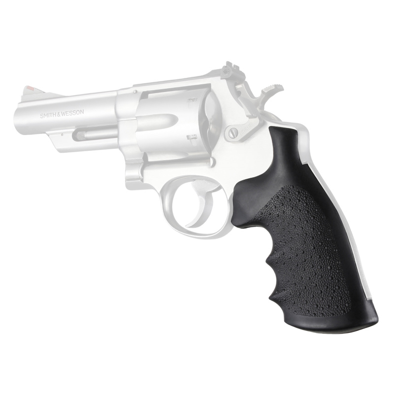 Monogrip Rubber Grips S&W N Frame Square Butt Black