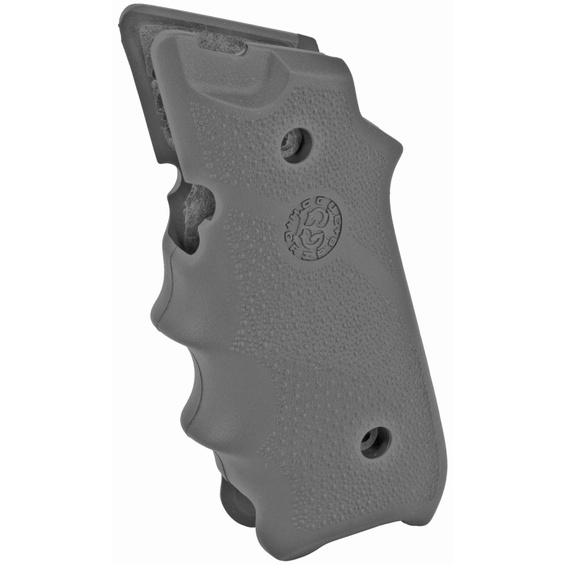 Rubber Grip with Finger Grooves, Black, Fits Ruger Mark IV 79000