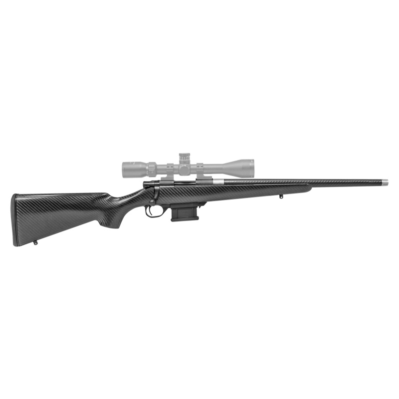 Carbon Elevate, Bolt Action Rifle, 6.5 Grendel, Carbon Fiber, 24" Threaded Barrel, Carbon Fiber Stock, 3 Position Safety, Right Hand, 1 Mag, 5Rd HCE65G