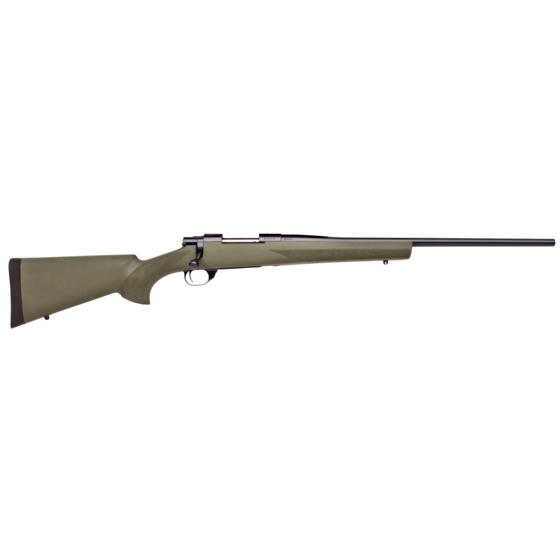 1500 Long Action, Bolt Action Rifle, 7MM PRC, 24" Barrel, Threaded 1/2x28, Hogue Overmolded Stock, Green, 3 Position Safety, 4 Rounds, Hinged Floorplate Magazine, Right Hand HGR7MMPRCG