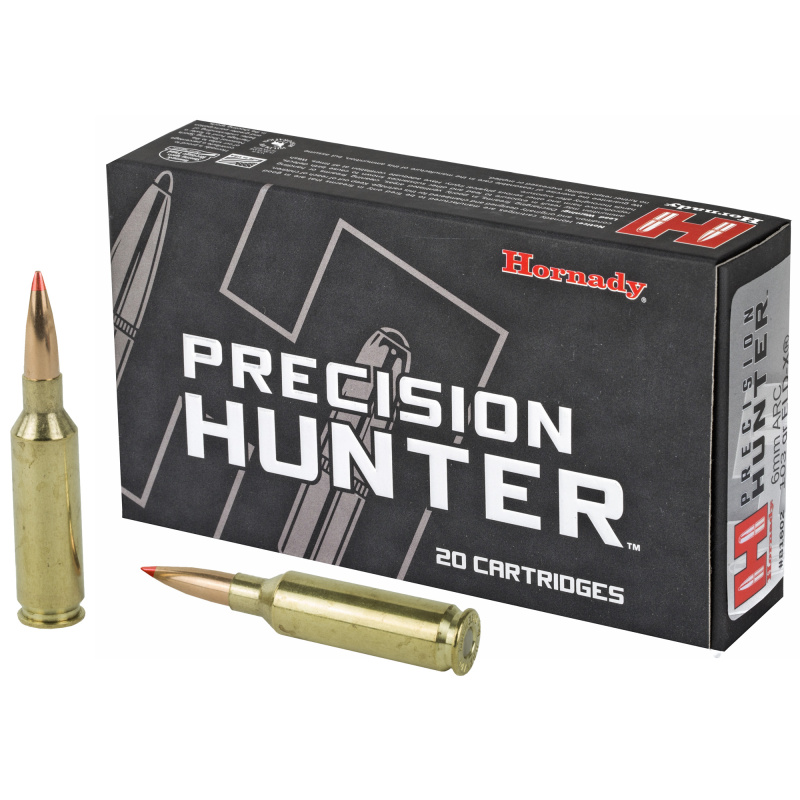 ELD-X Precision Hunter, 6MM ARC, 103 Grain, ELD X, 20 Round Box 81602