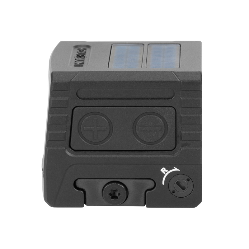 AEMS Macro, Green Dot, Enclosed Pistol Sight, 2 MOA Dot and 32 MOA Circle, Fits 509T Plates, Anodized Finish, Black AEMS-MACRO-GR