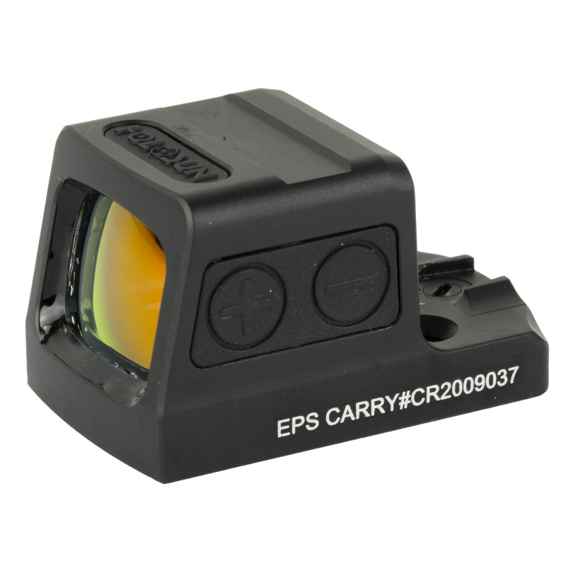 EPS Carry, Reflex Sight, 2 MOA Red Dot, Aluminum Housing, Matte Finish, Black, Solar with Internal Battery EPS-CARRY-RD-2