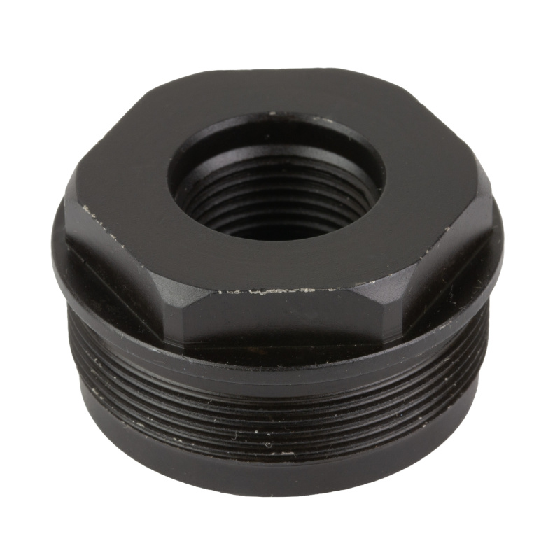 Direct Thread Adapter, M13.5X1 LH Threads, Fits HUXWRX RAD 9/RAD 45, Matte Finish, Black 1982