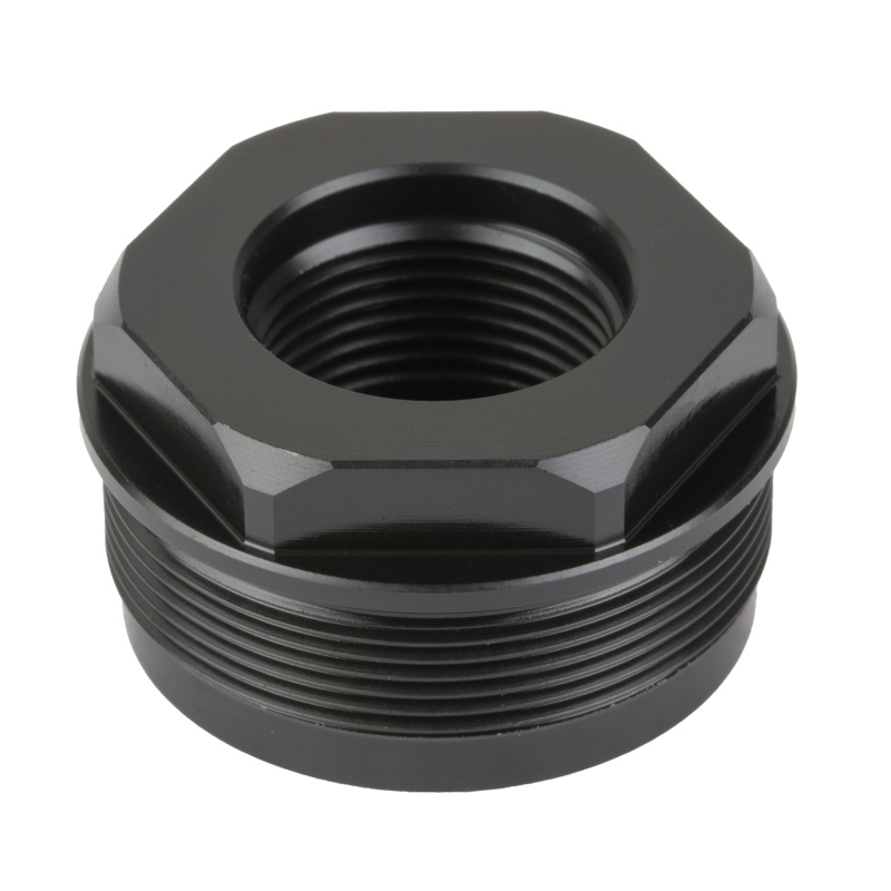 Direct Thread Adapter, 5/8X24 Threads, Fits HUXWRX RAD 9/RAD 45, Matte Finish, Black 1985