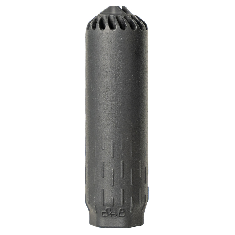 Flow 6K, Suppressor, 6MM, Black, 17-4PH Stainless Steel, Fits HUXWRX Muzzle Devices 2892