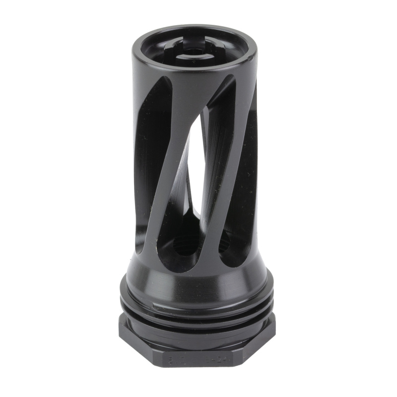 Flash Hider-QD, 6MM, Black, 5/8X24 Thread Pitch, Fits HUXWRX QD and FLOW Suppressors 3098