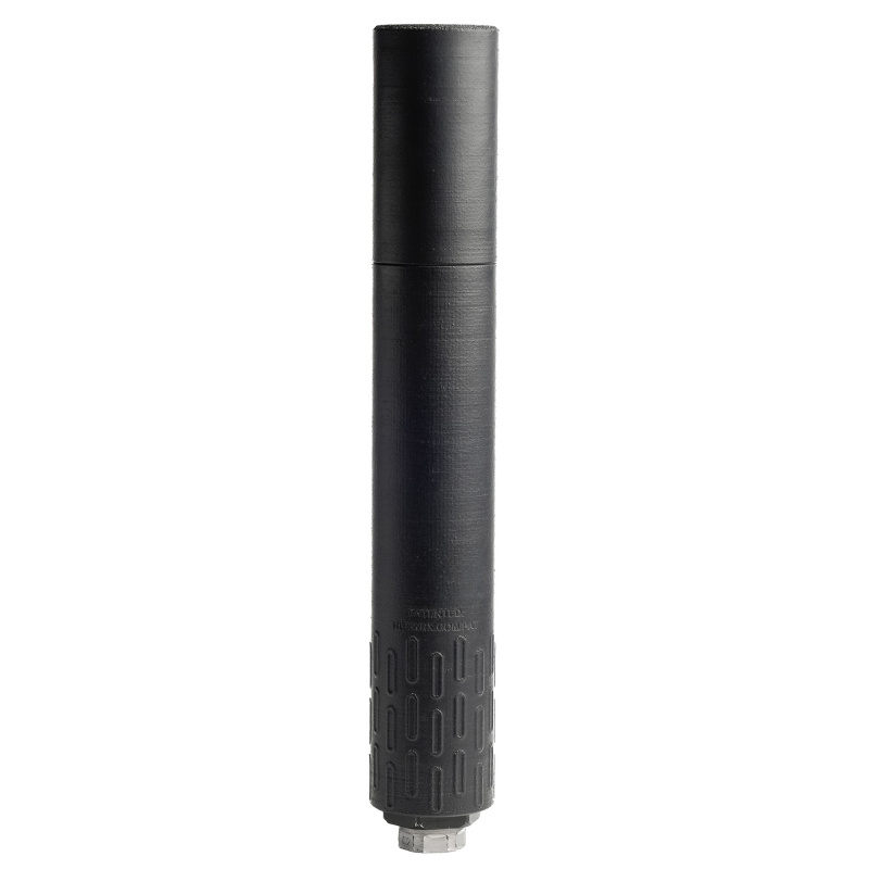 Flow 45M, Suppressor, 8.5", 45 Caliber, Cerakote Finish, Black, Titanium Construction, Includes Booster Assembly 3796