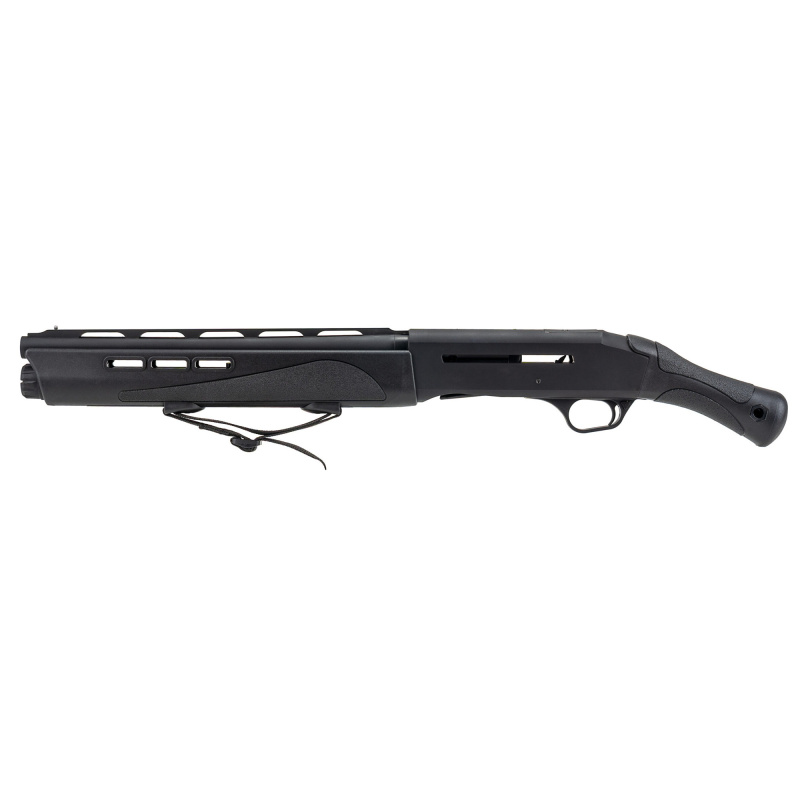 MAFTEAH, Semi-automatic Pistol Grip Firearm, 12 Gauge, 3" Chamber, 14" Barrel, Matte Finish, Black, 17.75" Overall Length, 5 Rounds MFK1214