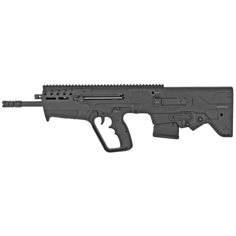 Tavor 7, Semi-automatic, Bullpup, 308 Win, 762NATO, 16.5" Barrel , Black, Bullpup, 1 Mag, 10Rd, Adjustable Sights T7B1610