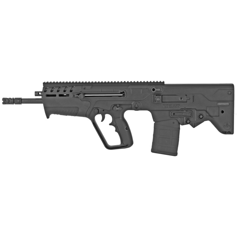 Tavor 7, Semi-automatic, Bullpup, 308 Win, 762NATO, 16.5" Barrel, Black, Bullpup, 1 Mag, 20Rd, Adjustable Sights