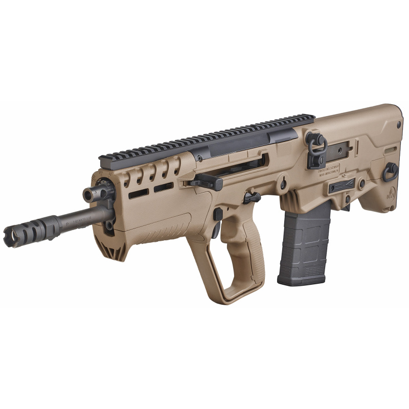 Tavor 7, Semi-automatic, Bullpup, 308 Win, 762NATO, 16.5" Barrel, Flat Dark Earth, Bullpup, 1 Mag, 20Rd, Adjustable Sights T7FD16