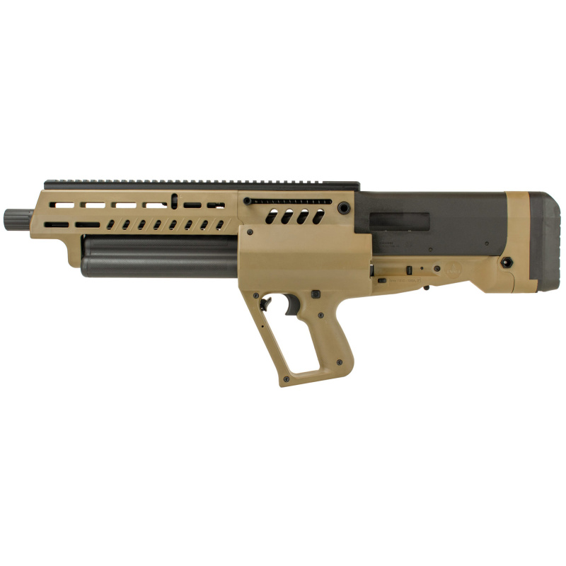 Tavor TS12, Semi-automatic, Bullpup, 12Ga 3", 18.5" Barrel, Flat Dark Earth, Bullpup, Accepts Beretta Multi Chokes, 15Rd TS12F
