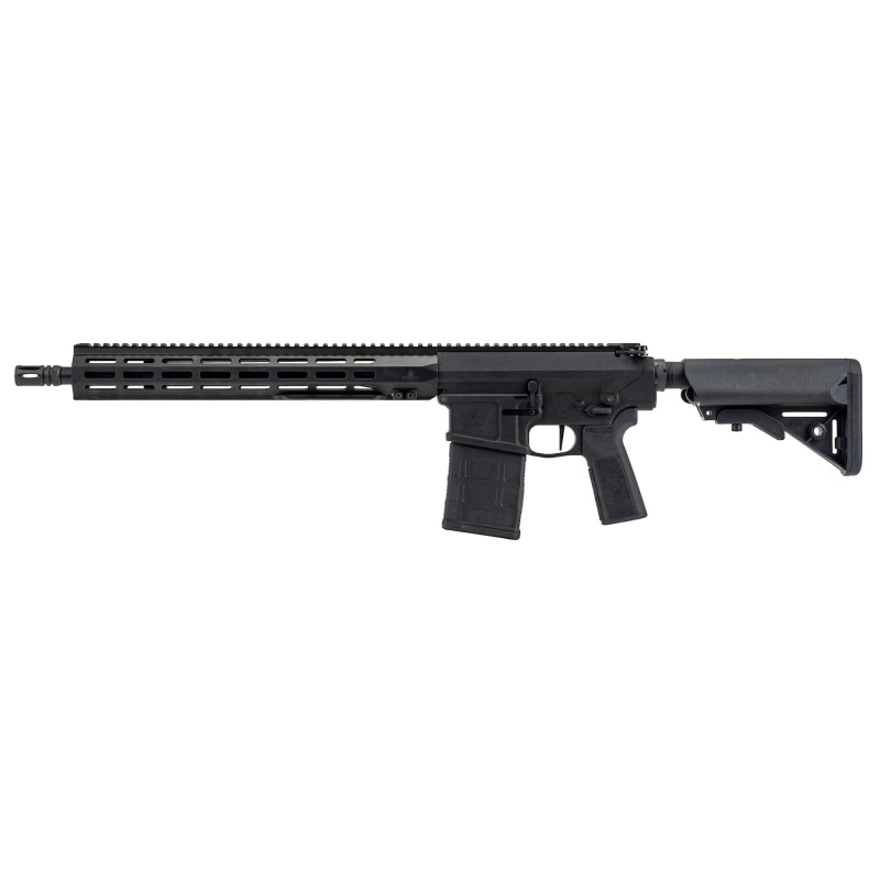 Zion-25 Carbine, Semi-automatic Rifle, AR, 308 Winchester/762NATO, 16" Barrel, Threaded 5/8X24, Intermediate Length Gas System, Anodized Finish, Black, 15" M-LOK Handguard, B5 Systems Grip and Stock, Timney 2-Stage Trigger, 20 Rounds, 1 Magpul PMAG Magaz