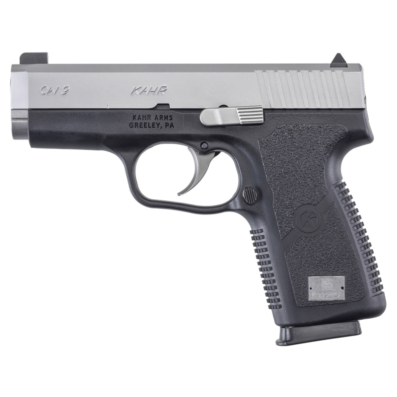 CW9, Striker Fired, Semi-automatic, Polymer Frame Pistol, Compact, Black, 9MM, 3.5" Barrel, Matte Finish, Stainless Steel, Front Night Sight, Fixed Rear Sight, 7 Rounds, 1 Magazine CW90G93N